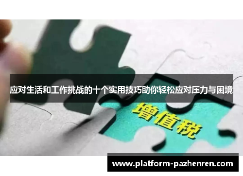 应对生活和工作挑战的十个实用技巧助你轻松应对压力与困境
